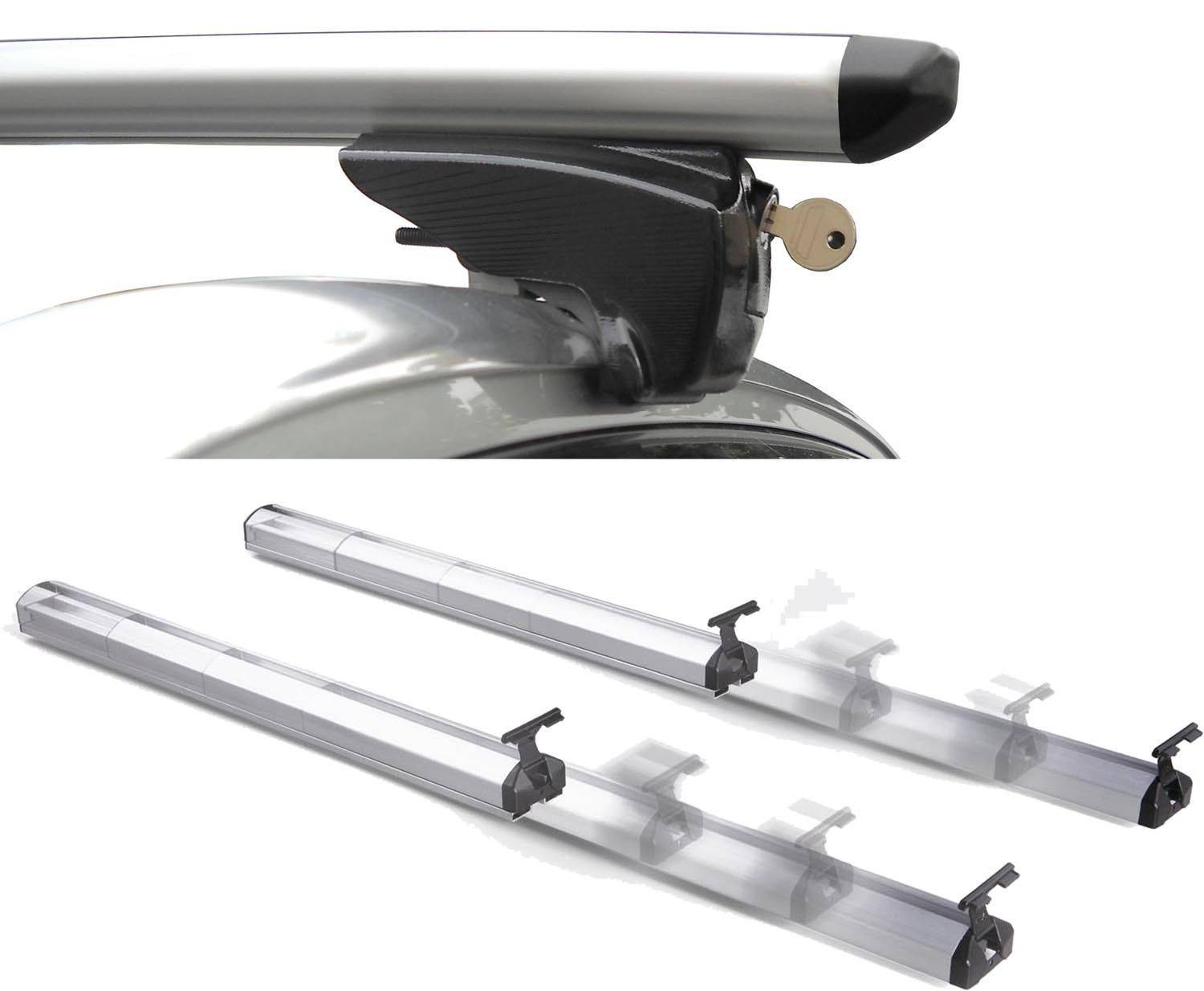 Dachträger VDP PickUp Fix&Slide kompatibel mit für Opel Astra SW (Kombi) 04-09 Alu