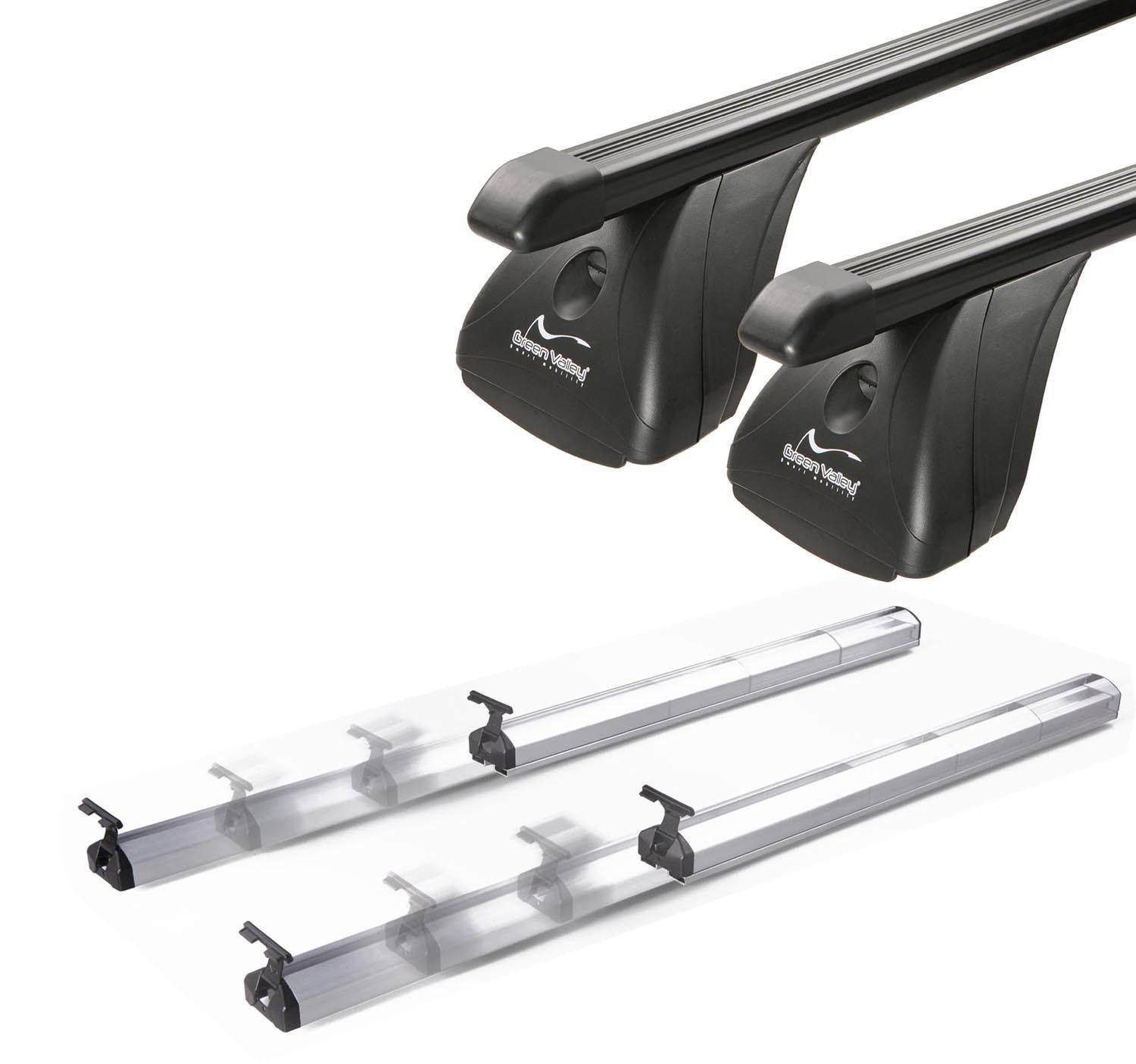 Dachträger VDP VDP Fix&Slide kompatibel mit für Renault Scenic I (Steilheck 5 Türer) 1999-2003