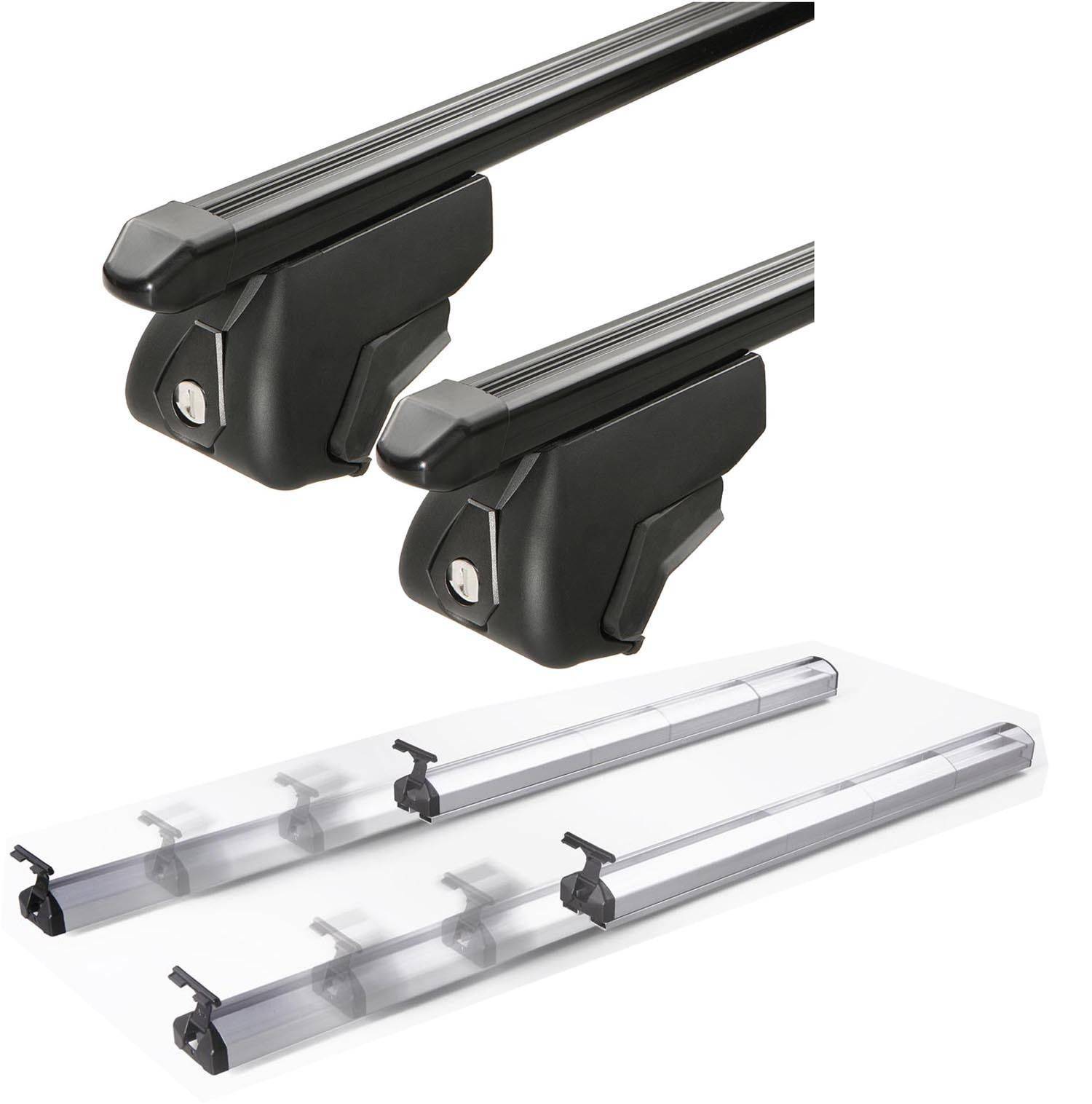 Relingträger VDP CC Fix&Slide kompatibel mit für Opel Zafira III (Steilheck 5 Türer) ab 2011