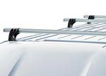 VDP XL Pro 200 Alu Dachträger Lastenträger 200kg kompatibel mit für Peugeot Expert III (Kleinbus/Kasten) ab 2016 4 Stangen