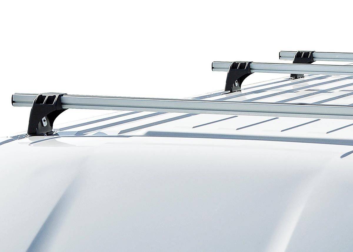 VDP XL Pro200 Alu Dachträger Lastenträger 200kg kompatibel mit für Citroen Nemo ab 2008 3 Stangen