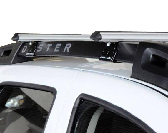 kompatibel mit für Dacia Duster mit Reling (5 Türer) ab 2014 Alu Dachträger VDP VDP Fix&Slide