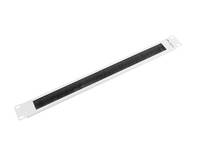 Lanberg AK-1101-S, Bürstenleiste, Schwarz, Grau, 1U, 48,3 cm (19 Zoll), 482,6 mm, 8,5 mm