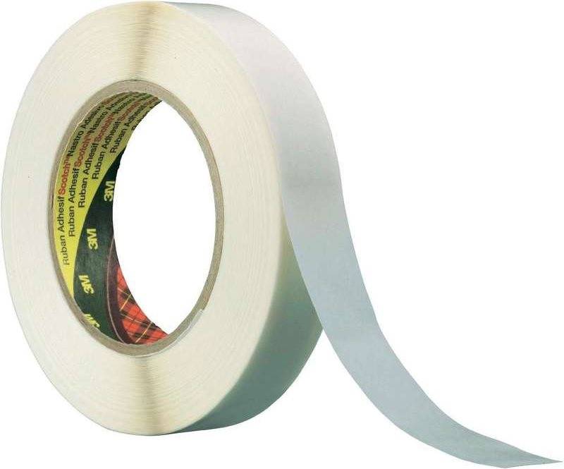 3M Doppelseitiges Klebeband mit Träger (L x B) 50 m x 24 mm Weiß Papiervlies 983XL Inhalt: 1 Roll (XT-0034-9005-6)