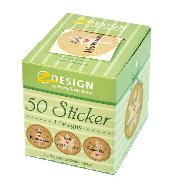 Sticker auf Rolle, Avery 56827