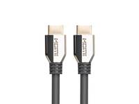 Lanberg CA-HDMI-30CU-0005-BK - 0,5 m - HDMI Typ A (Standard) - HDMI Typ A (Standard) - 48 Gbit/s - Schwarz