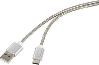 Renkforce USB 2.0 Anschlusskabel [1x USB 2.0 Stecker A