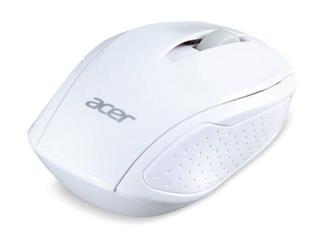 Acer AMR800 - Maus - ergonomisch - optisch - 3 Tasten - kabellos - 2.4 GHz - kabelloser Empfänger (USB)