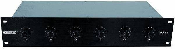 Omnitronic ELA 6S-Zonen LS-Regler 45W sw (80711339)