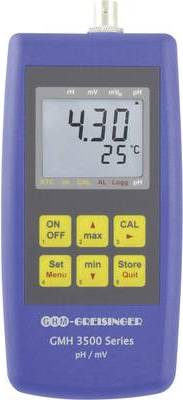 Greisinger GMH 3551 Kombi-Messgerät pH-Wert, Redox (ORP), Temperatur (603926)