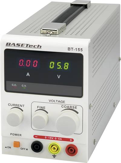 Basetech BT-155 Labornetzgerät, einstellbar 0