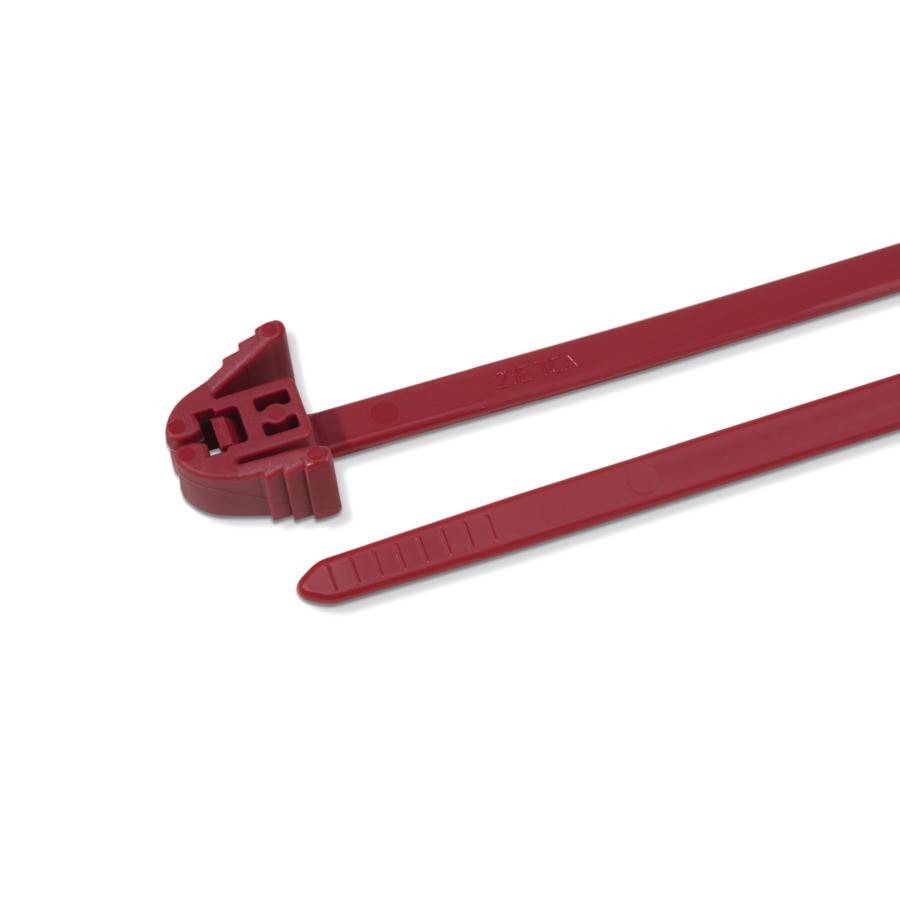 HellermannTyton Kabelbinder REZ300-PA66-RD (100)