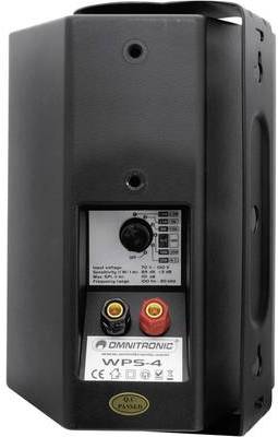 Omnitronic 80710512 Lautsprecher 2-Wege Schwarz Kabelgebunden 20 W (80710512)