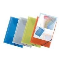 ELBA Eckspannermappe image+, farbig sortiert mit DIN A4-Sichttasche, für ca