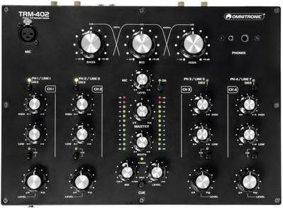 Omnitronic TRM-402 4-Kanal DJ Mixer (10355930)