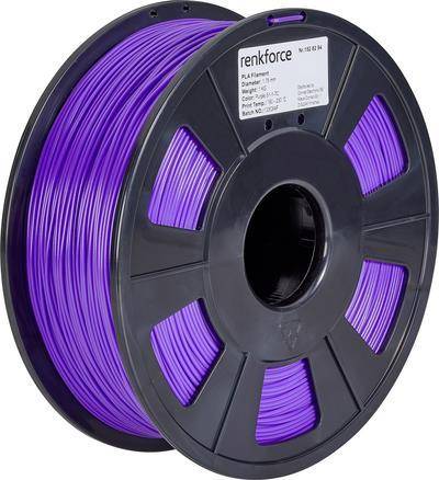 Renkforce RF-4511210 Filament PLA 1.75 mm 1000 g Purple 1 St
