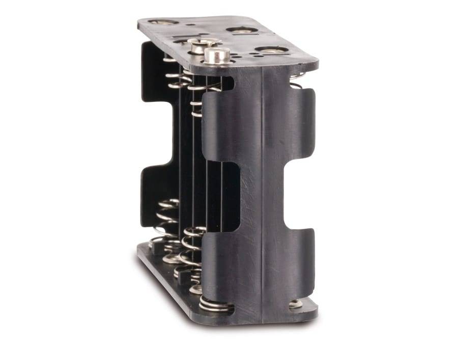 GOOBAY Batteriehalter, 10x Mignon, Clipanschluss