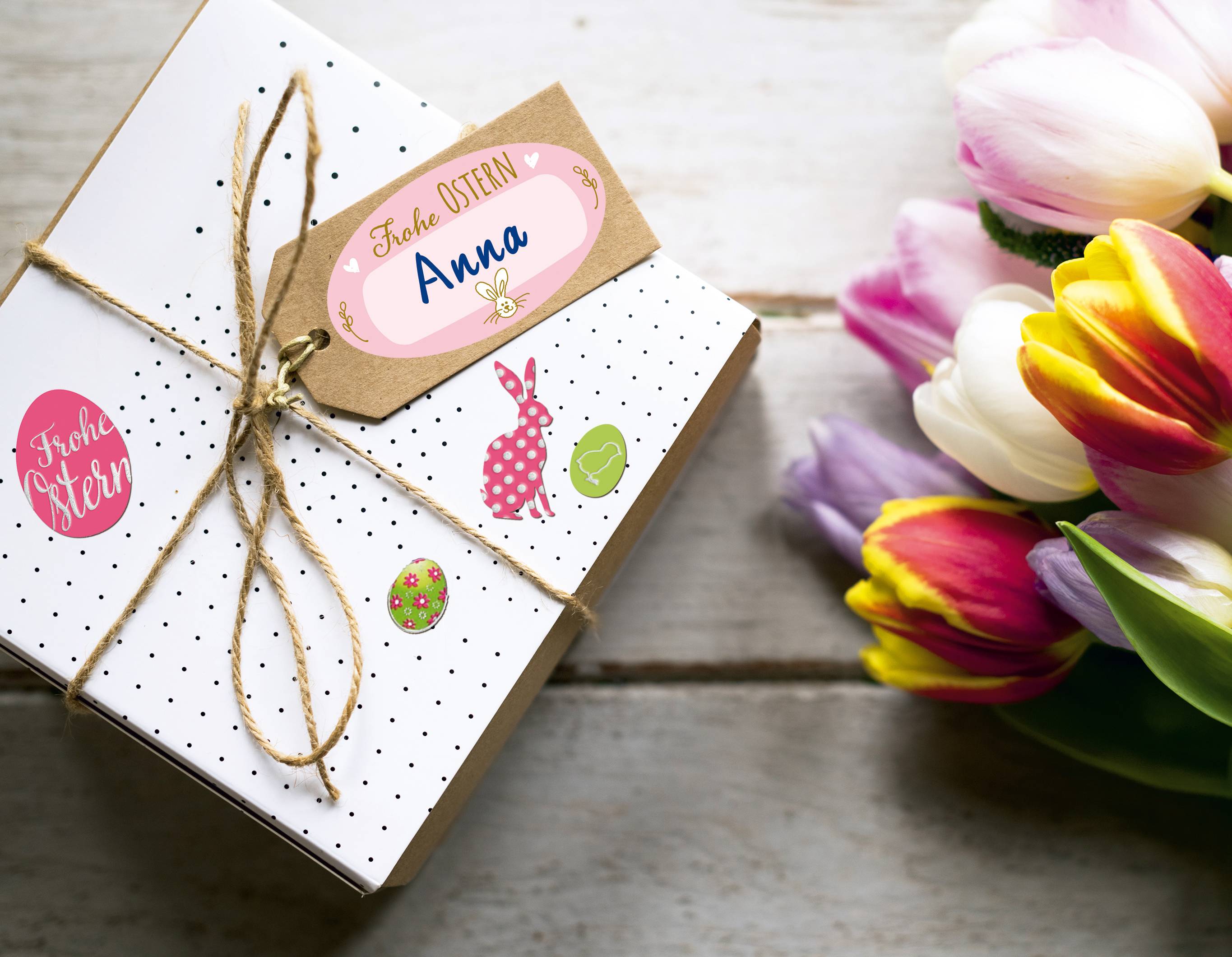 Sticker auf Rolle, Avery 56857