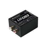 Omnitronic LH-083 Stereo-Isolator RCA S (10355083)