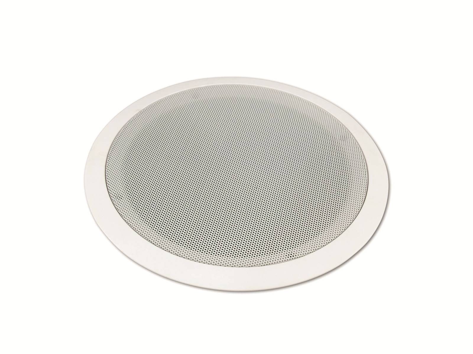 OMNITRONIC Deckeneinbaulautsprecher CS-8, 20 W, 100 V, Ø 235 mm, weiß