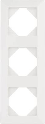 REV 3fach Rahmen Weiß 0236830104 (0236830104)