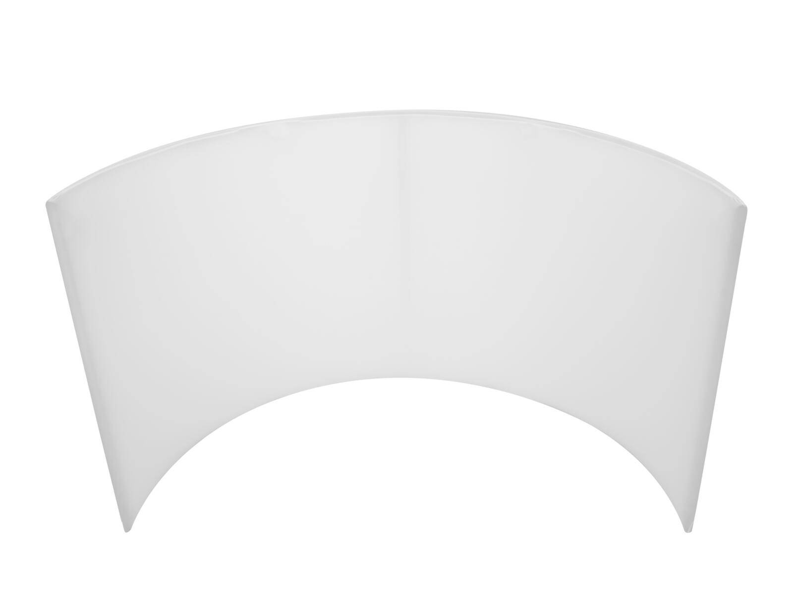 OMNITRONIC Mobile DJ Screen Curved inkl. Cover ws