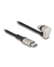 Delock USB-Kabel - 24 pin USB-C (M) gerade zu 24 pin USB-C (M) - gewinkelt - USB