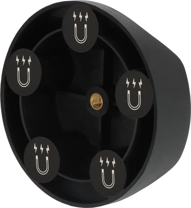 Magnethalter MH 1 Tragkraft 3kg Gewinde M6 schwarz Ku. BRENNENSTUHL