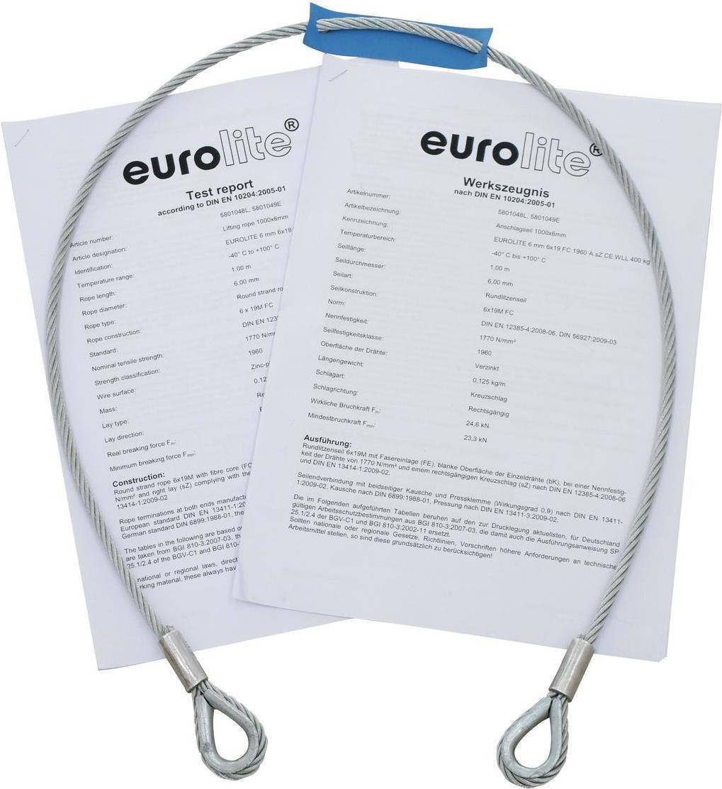 Sicherungsseil AG-35FB 6x1000mm bis 35kg (58010369)