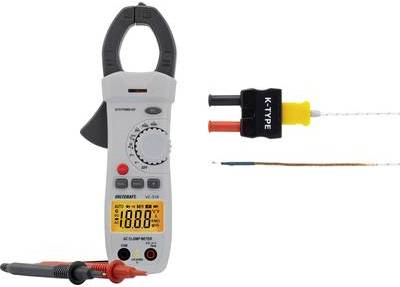 VOLTCRAFT VC-519 Stromzange digital CAT III 600 V Anzeige (Counts): 2000 (VC-519)