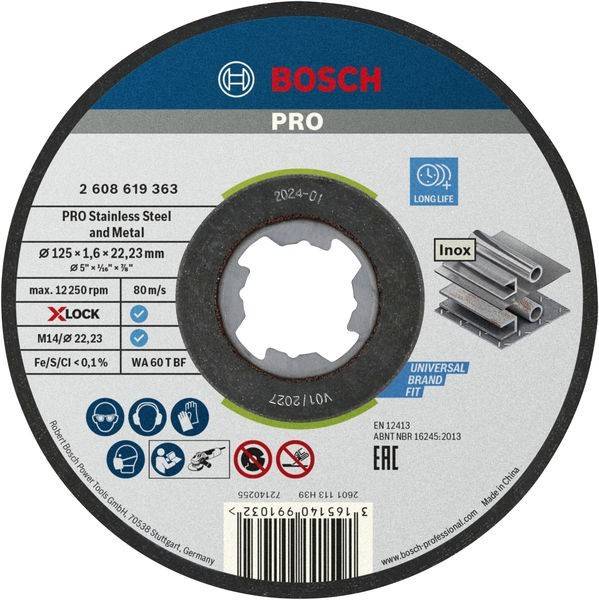 Bosch Power Tools Trennscheibe X-Lock 2608619363
