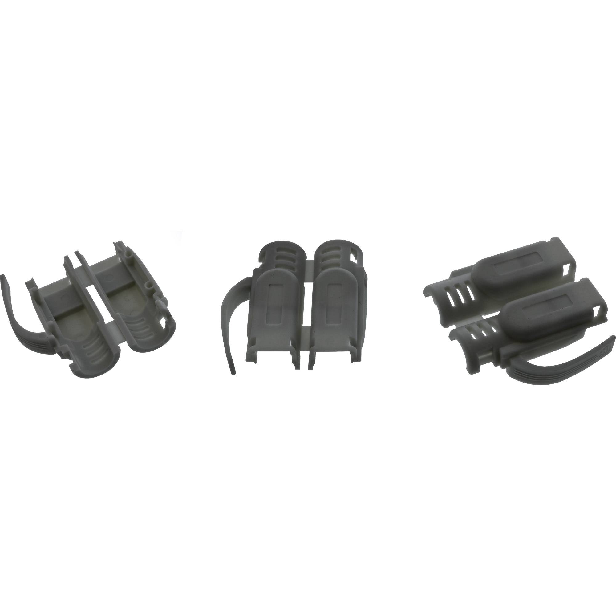 INLINE - Crimpstecker Cat.6A RJ45 geschirmt - 3-teilig schwarz 10er Pack