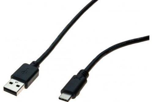USB 2.0 Kabel St. C/ USB Mini St. B, schwarz, 2,0 m