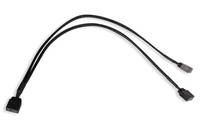 Alphacool 18705, RGB-Splitterkabel, Kunststoff, Schwarz, 3-polig, 300 mm, 1 Stück(e)