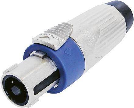 Neutrik NLT4FXX Stecker Silber, Blau 1 St