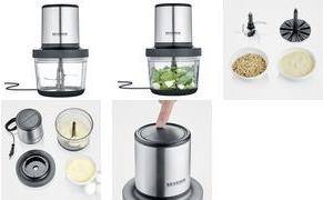 Severin KM 3867 Zerkleinerer 400 W Schwarz (matt), Edelstahl (gebürstet), Glas (KM 3867)