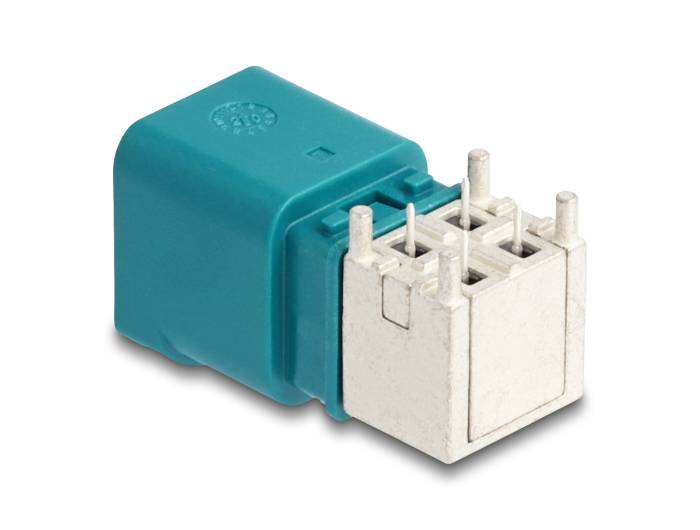 Delock Antenna plug - FAKRA Z - RAL 5021, Wasserblau - Farbig