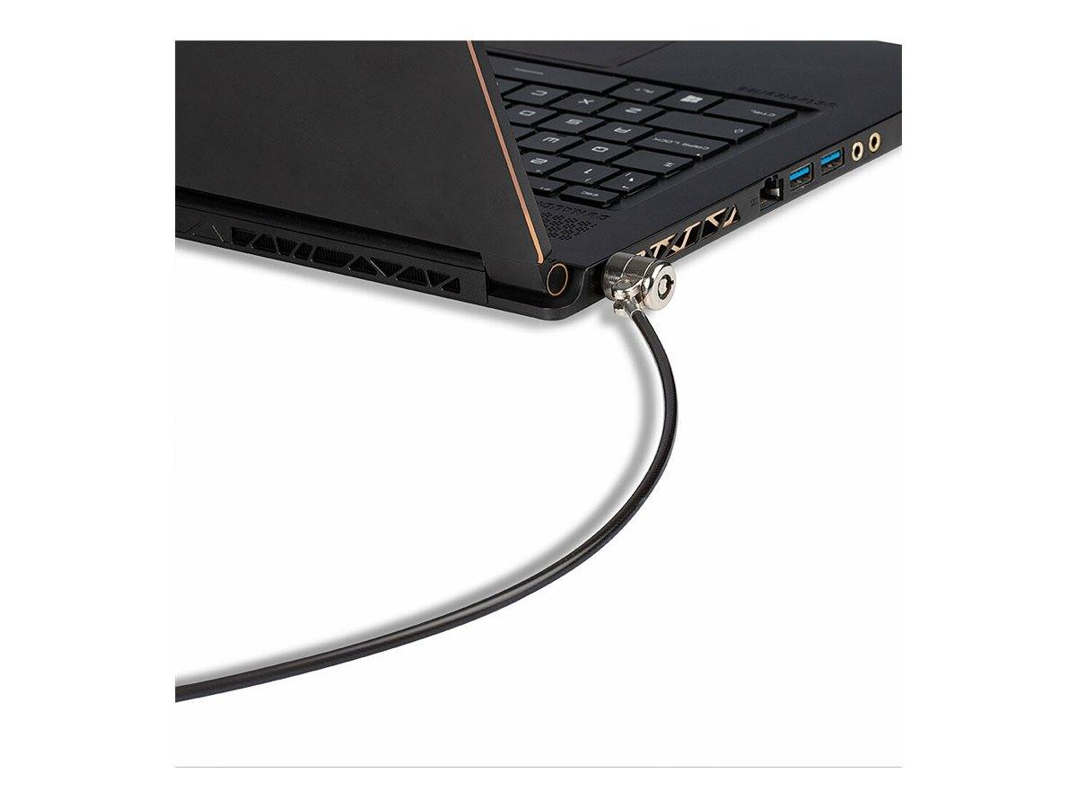 Lindy - Sicherheitskabelschloss - durchsichtig schwarz