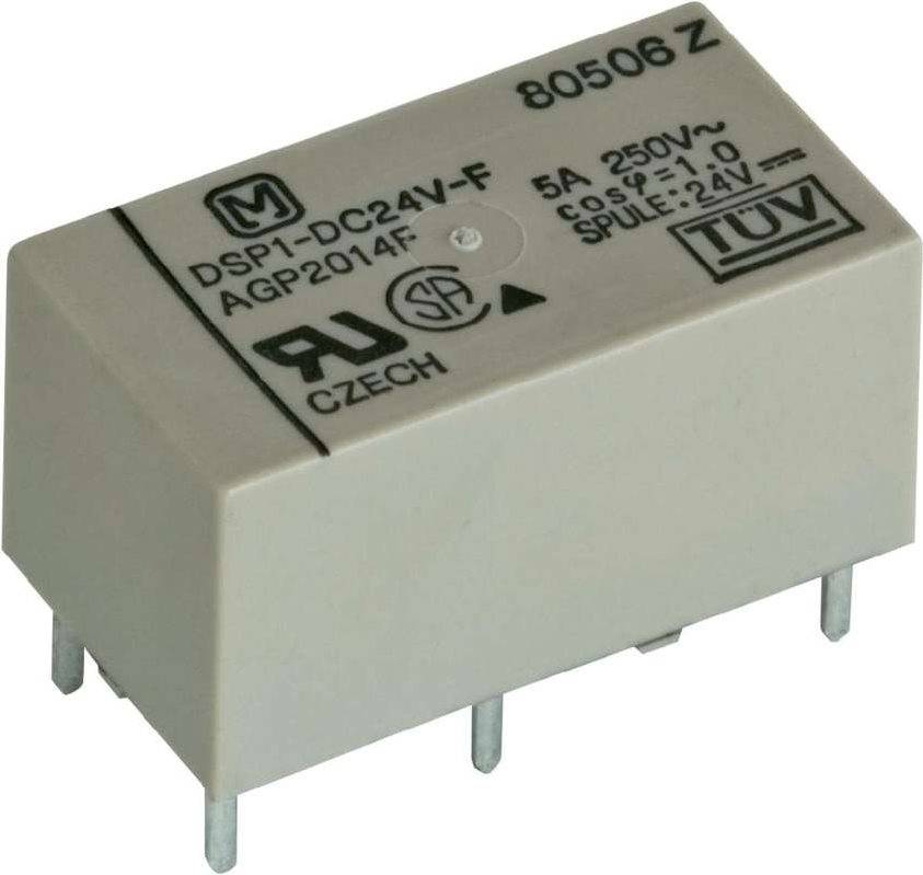 Panasonic Printrelais 5 V/DC 5 A 1 Schließer, 1 Öffner DSP15FD 1 St