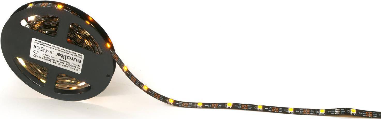 EUROLITE LED Pixel Strip 150 5m CW/WW/A 5V (50530215)