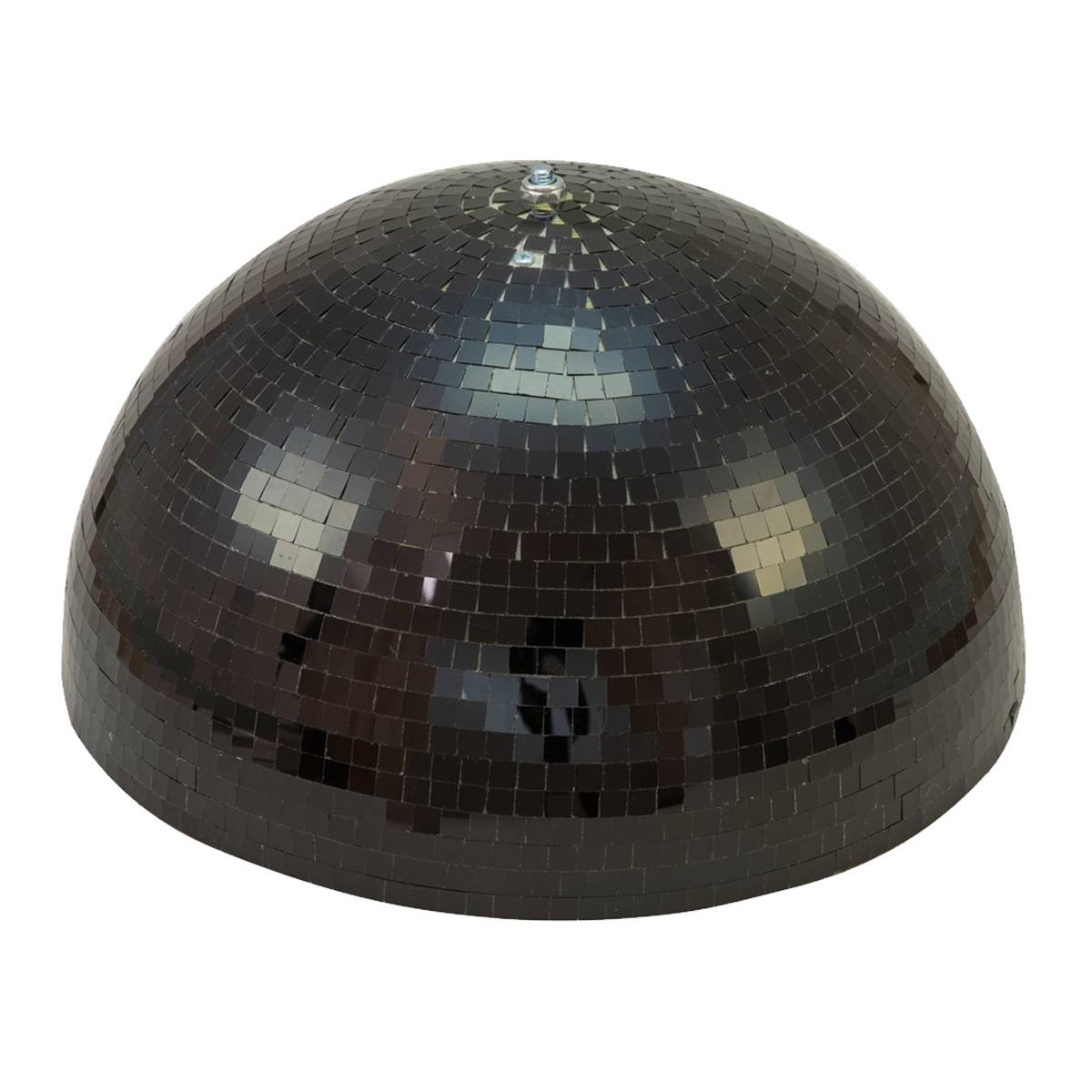 Spiegelkugel halb 50cm für Deckenmontage Discokugel Spiegel-Halbkugel schwarz