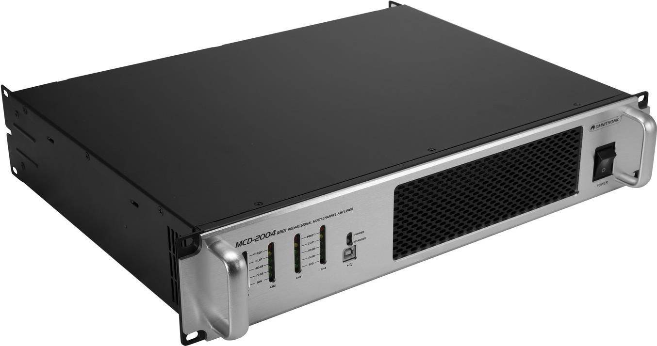 OMNITRONIC MCD-2004 MK2 4-Kanal-Installationsendstufe (10452414)