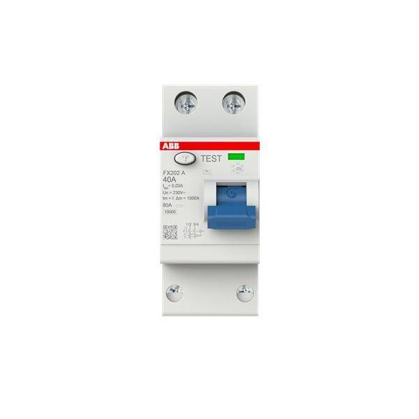 ABB Stotz S&J FI-Schutzschalter FX202 A-40/0.03