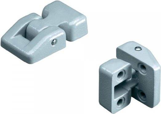Rittal Außenscharnier GA 9123.000 Aluminium-Druckguss Grau (RAL 7001) Passend für GA-Gehäuse (9123.000)