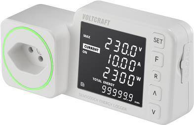 VOLTCRAFT SEM5000 CH Energiekosten-Messgerät Kostenprognose, Alarmfunktion, Stromtarif einstellbar, Datenloggerfunktion