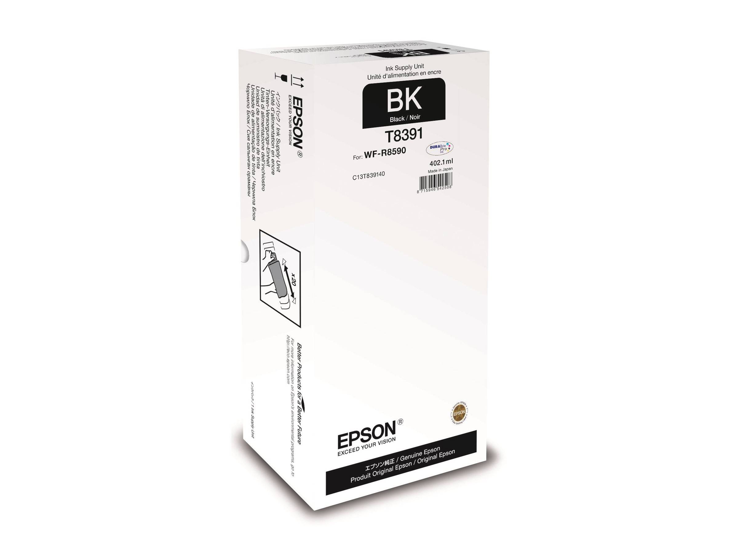 Epson T8391 - XL - Schwarz - original - Tinten-Packung - für WorkForce Pro WF-R8