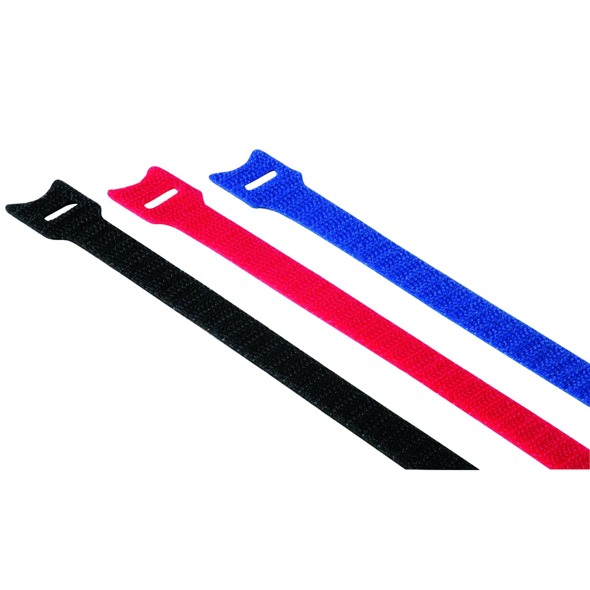 Hama Kabelbinder 00221005 Klett 12x145mm sort 12St