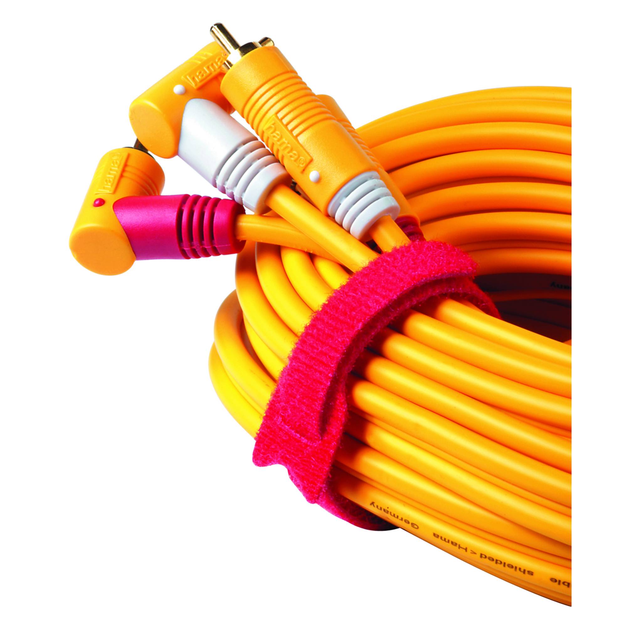 Hama Kabelbinder 00221005 Klett 12x145mm sort 12St