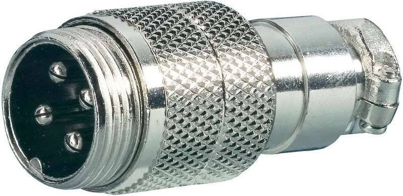 Alan Mikrofon-Kupplung 4-polig NC 526 5145, Passend für 4-poligen Stecker und Buchse, CB-Funk-Zubehö (5145)