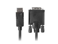 Lanberg CA-DPDV-10CU-0018-BK - 1,8 m - DisplayPort - DVI-D - Männlich - Männlich - 1920 x 1080 Pixel
